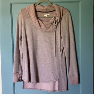 Maurices lace up sweater